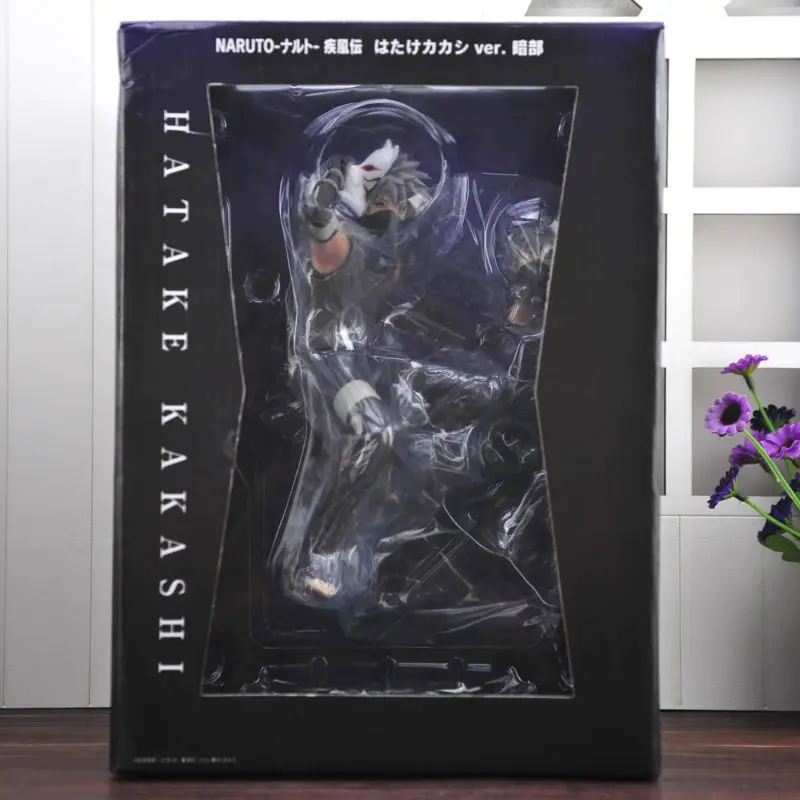 Горячий рисунок аниме Наруто модель Какаши 10 ''Делюкс Коллекция фигурку ПВХ