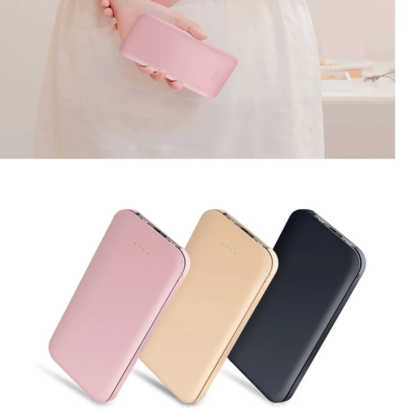 Ультратонкий блок питания 10000mAh power Bank10mm Портативный внешний Литий полимерный