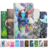 for iphone x xs 8 7 6 6s 5 5s se case 3d painting pu flip wallet leather case for iphone 8 7 6 6s plus fashion phone cover