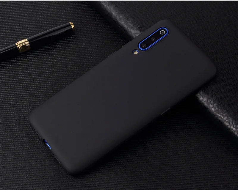 Мягкий матовый Силиконовый чехол из ТПУ Для Xiaomi Mi 9 Mi9 Lite Ультратонкий