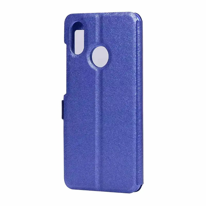 Для Xiaomi Mi 8 Lite 9 умный чехол с окошком и откидной крышкой кожаный для Redmi Note 7 6 Pro