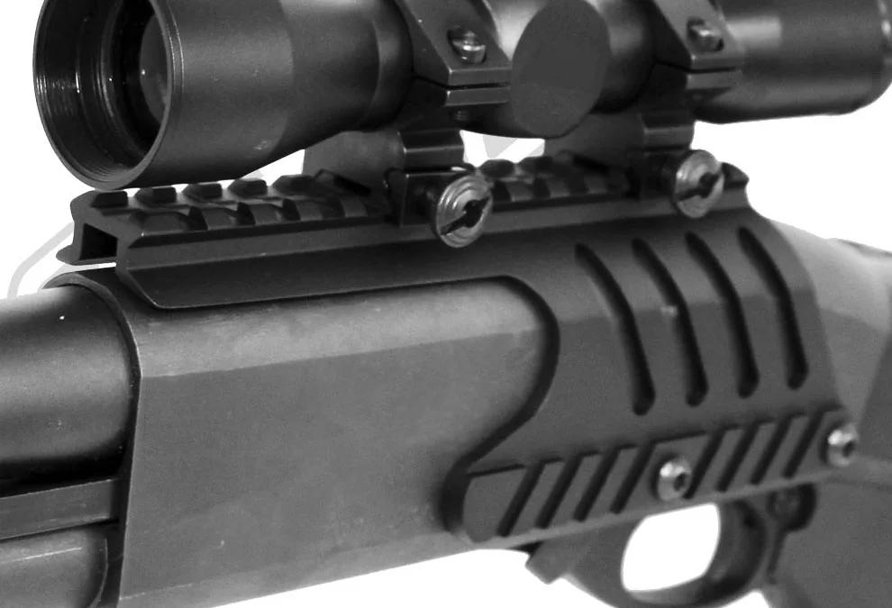 Винтовочное крепление для оптического прицела с красной точкой из алюминия