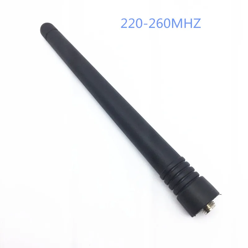 Резиновая антенна 220 260 МГц sma f для радиостанций Kenwood PUXING BAOFENG A58S|Запчасти и
