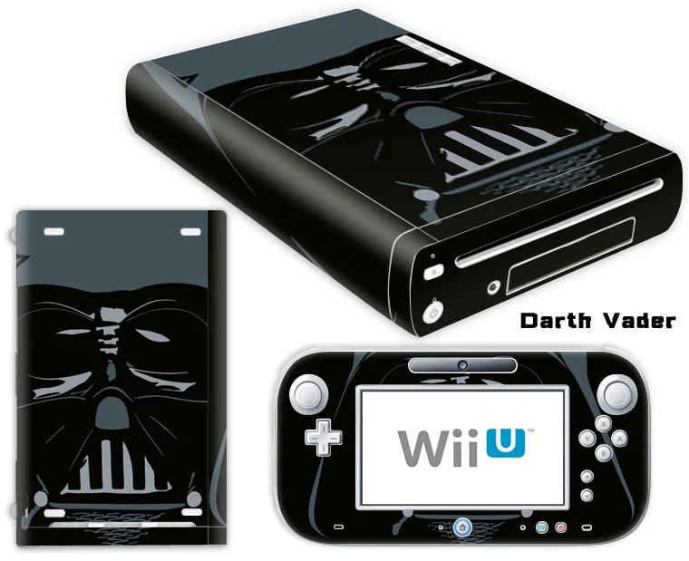 6 Mario для консоли wii U, Виниловая наклейка с 2 шт., наклейка на контроллер для контроллера wii U, геймпад, джойстик - Цвет: 6