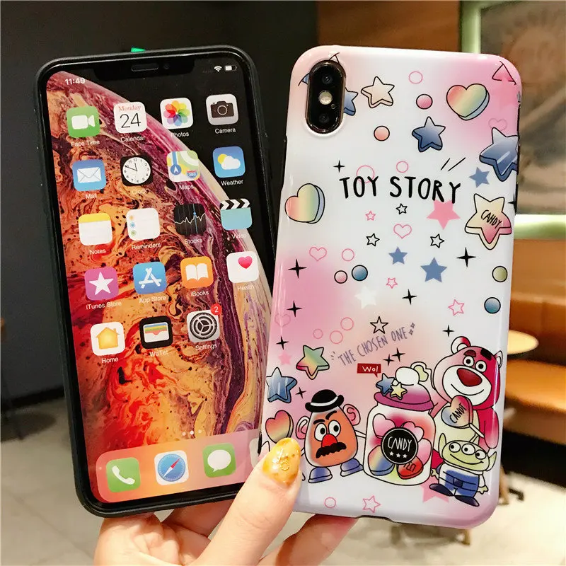 Мультяшная пара стежка чип N Дейл чехол для телефона iPhone X XR XS Max Funda 8 7 6 S Plus мягкие