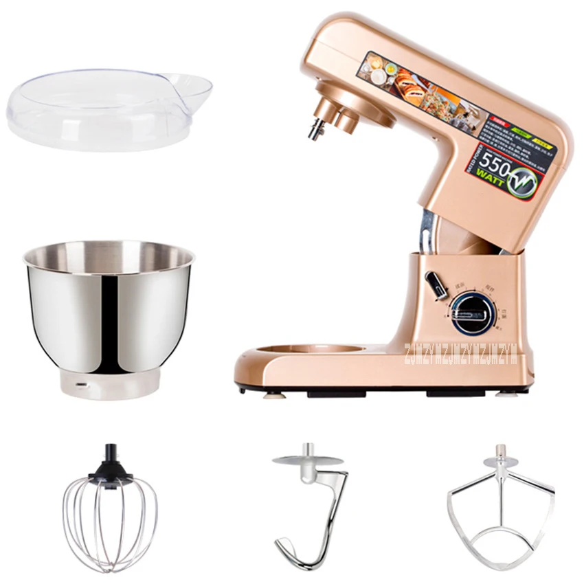 

SM-982 Stainless Steel Mixing Bowel Commercial Table Egg Beater Automatic Cream Whipping Machine Dough Mixer Table Bake Whisk