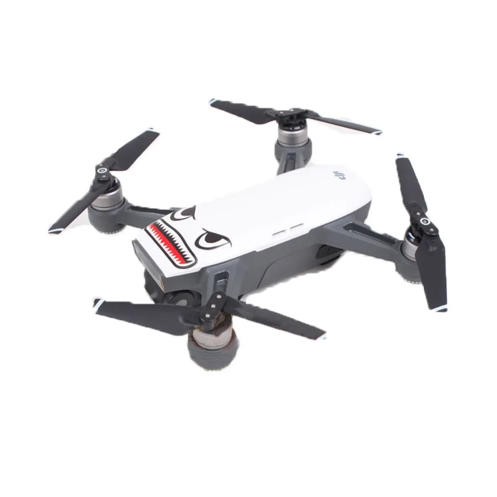 Наклейка для фотоаппарата Shark из ПВХ DJI Mavic 2 Mini /Mavic Air /SPARK (2 комплекта. Набор