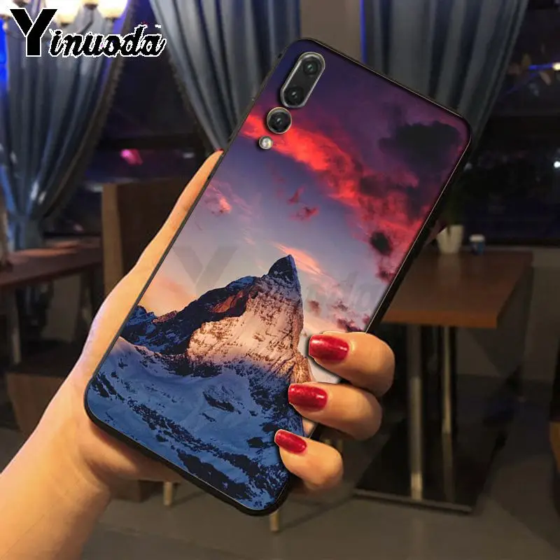Чехол для мобильного телефона Yinuoda Mountain scenery Landscape Huawei honor 8x 7a P20Lite P10 Plus Mate10Lite Mate20 P20
