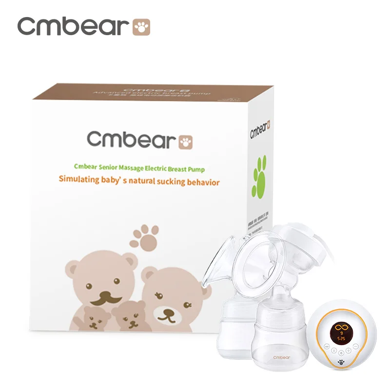 CMbear Официальный магазин двойной насос Молокоотсос электрический молокоотсос bomba