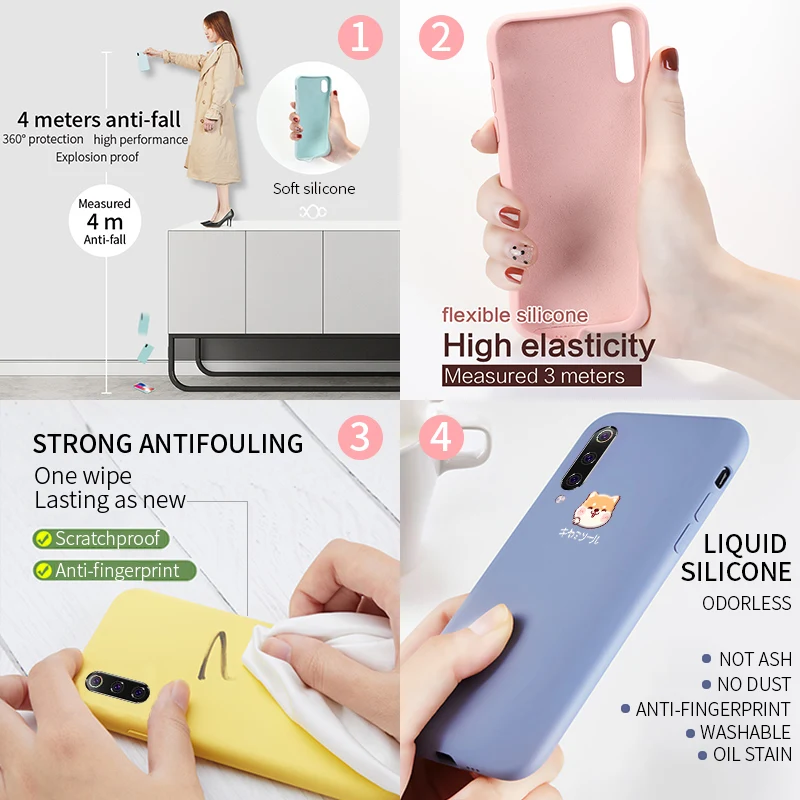 Силиконовый чехол ASINA с милой собакой для Xiaomi Redmi Note 7 A2 Простой Прозрачный mi 8 Lite 9 SE