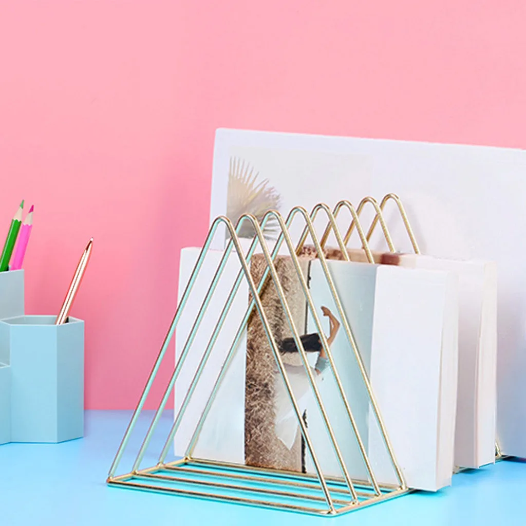 9 Сетки настольные железная книжная полка для хранения файлов стойки журналы