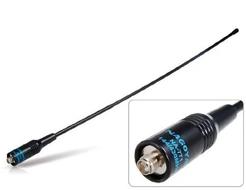 

10Pcs NA-771 DUAL BAND 144/430Mhz VHF/UHF SMA-F Antenna For Walkie Talkie Baofeng UV-5R KG-UVD1P