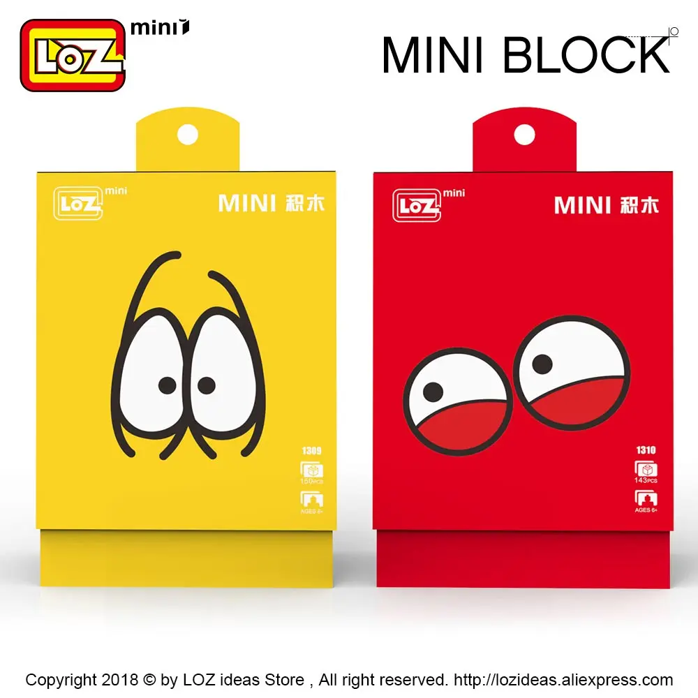 LOZ Mini Blocks Animal Cartoon Worm Set Assembly Anime Action Figure Kawaii Bricks Building Educational Toy DIY | Игрушки и хобби