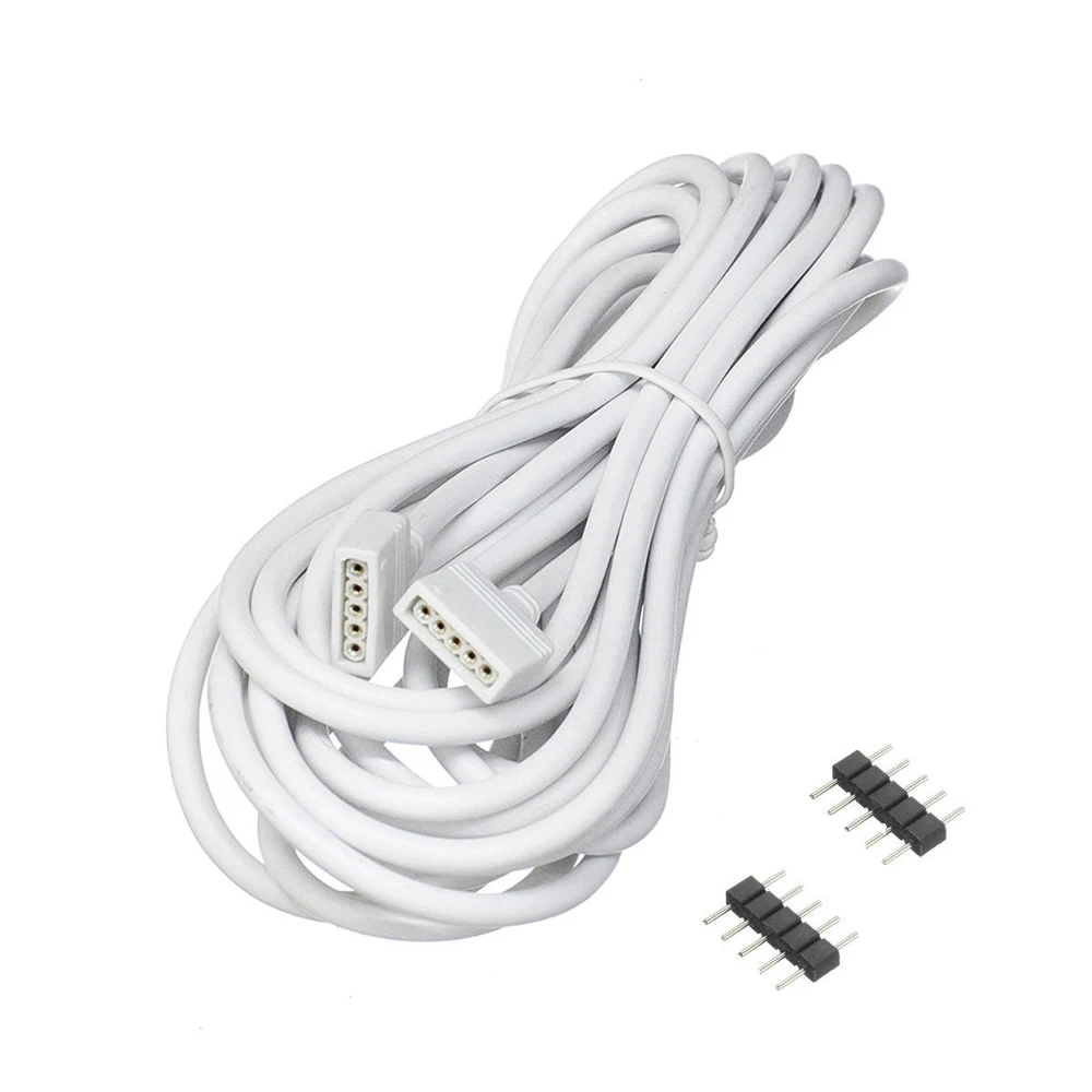 4 контактная Светодиодная лента RGB 1 м 2 5 RGBW контактный Удлинительный кабель