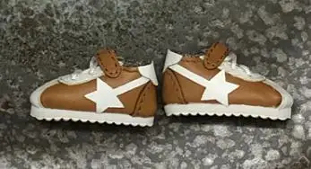 Brown 1 пара, Новое поступление, модная спортивная обувь Mini Star для Blyth, Licca, Azone, обувь Obitsu аксессуары для кукол - Цвет: Brown