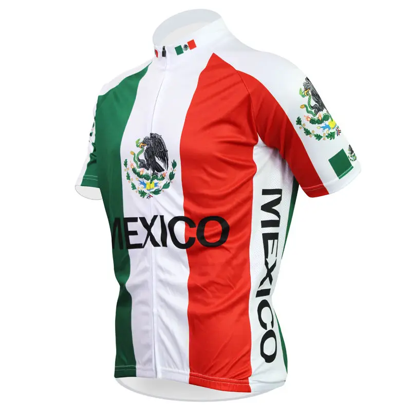 Заграничная спортивная одежда флаг Мексики узор Для мужчин весенние и летние