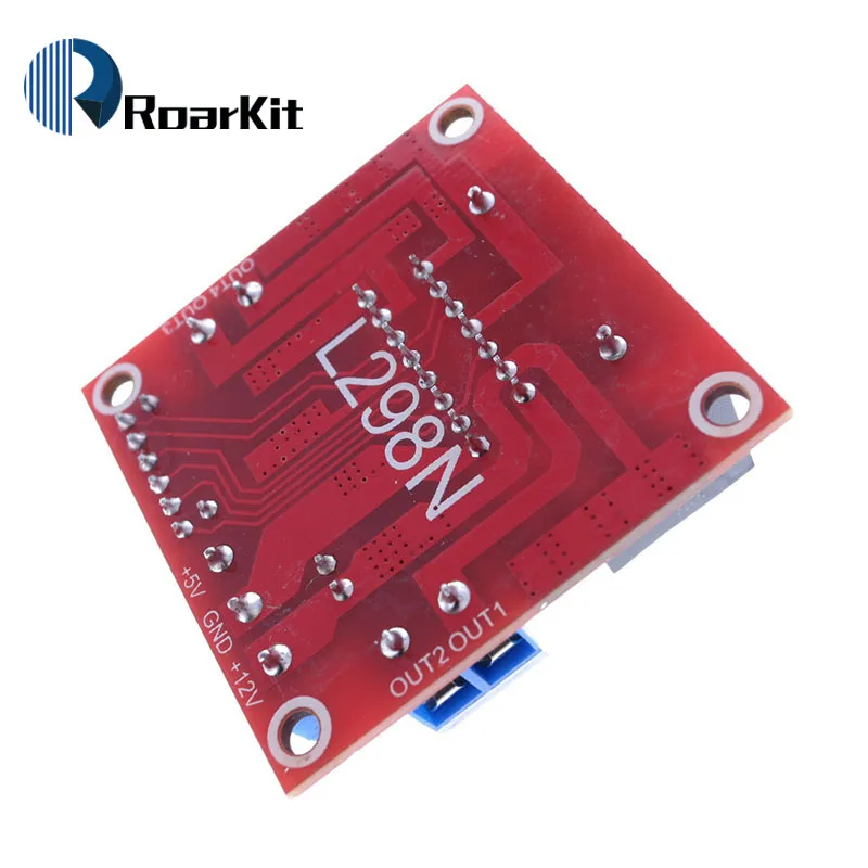 Плата контроллера драйвера двигателя L298N модуль L298 для Arduino Dual H Bridge шаговый