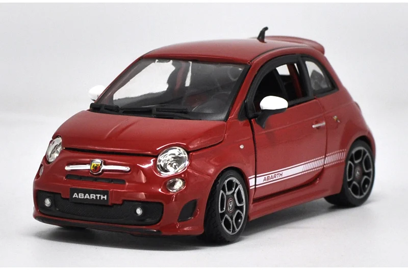 Оригинальная фабрика 1:24 FIA T 500 ABARTH игрушечный автомобиль из сплава игрушки для