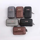 Многофункциональная маленькая поясная сумка BISI GORO для телефона с кармашком для ремня, уличный портмоне для карт, мужской износостойкий кошелек