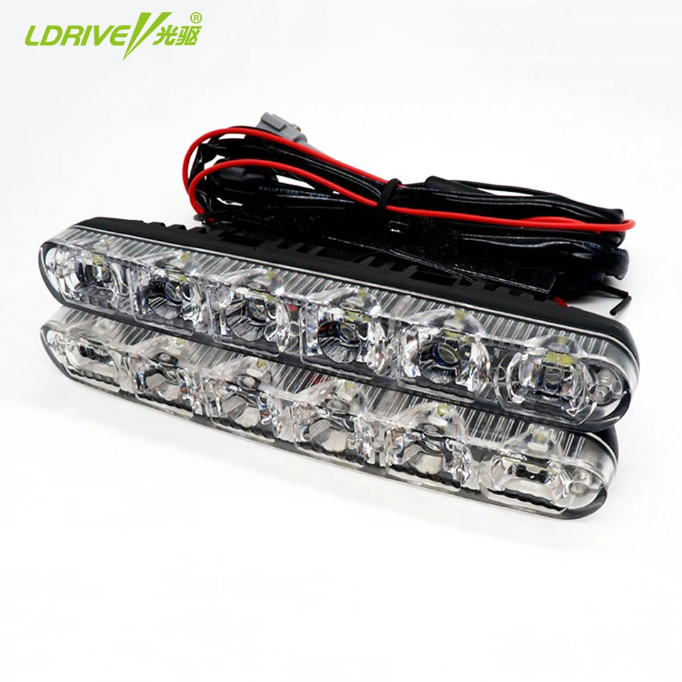 2 шт./лот автомобильный рабочий свет водонепроницаемый белый дневные ходовые