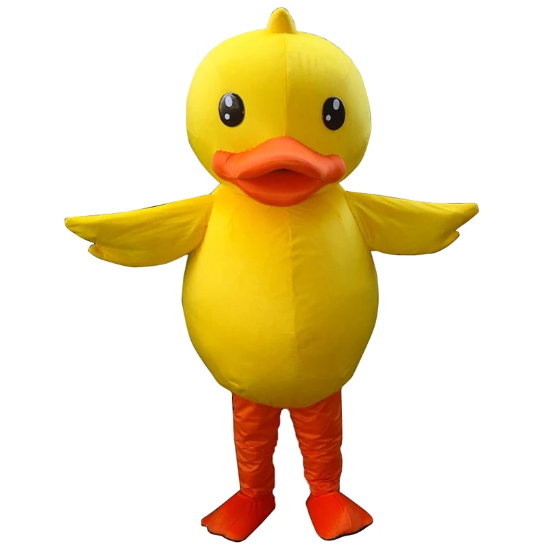 

High quality of the yellow duck mascot costume adult duck mascot free shipping