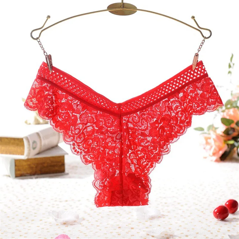 ZCY Fashion Women Seamless Cotton Breathable Lace Sexy Panties G String Women's Comfortable Intimates briefs |