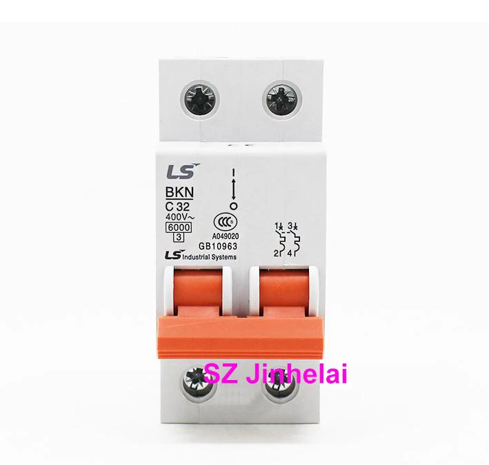 

BKN 2P оригинальный BKN2P LS(LG) автоматический выключатель BKN-2P C type C1A/2A/3A/4A/6A/10A/16A/20A/25A/32A/40A/50A/63A