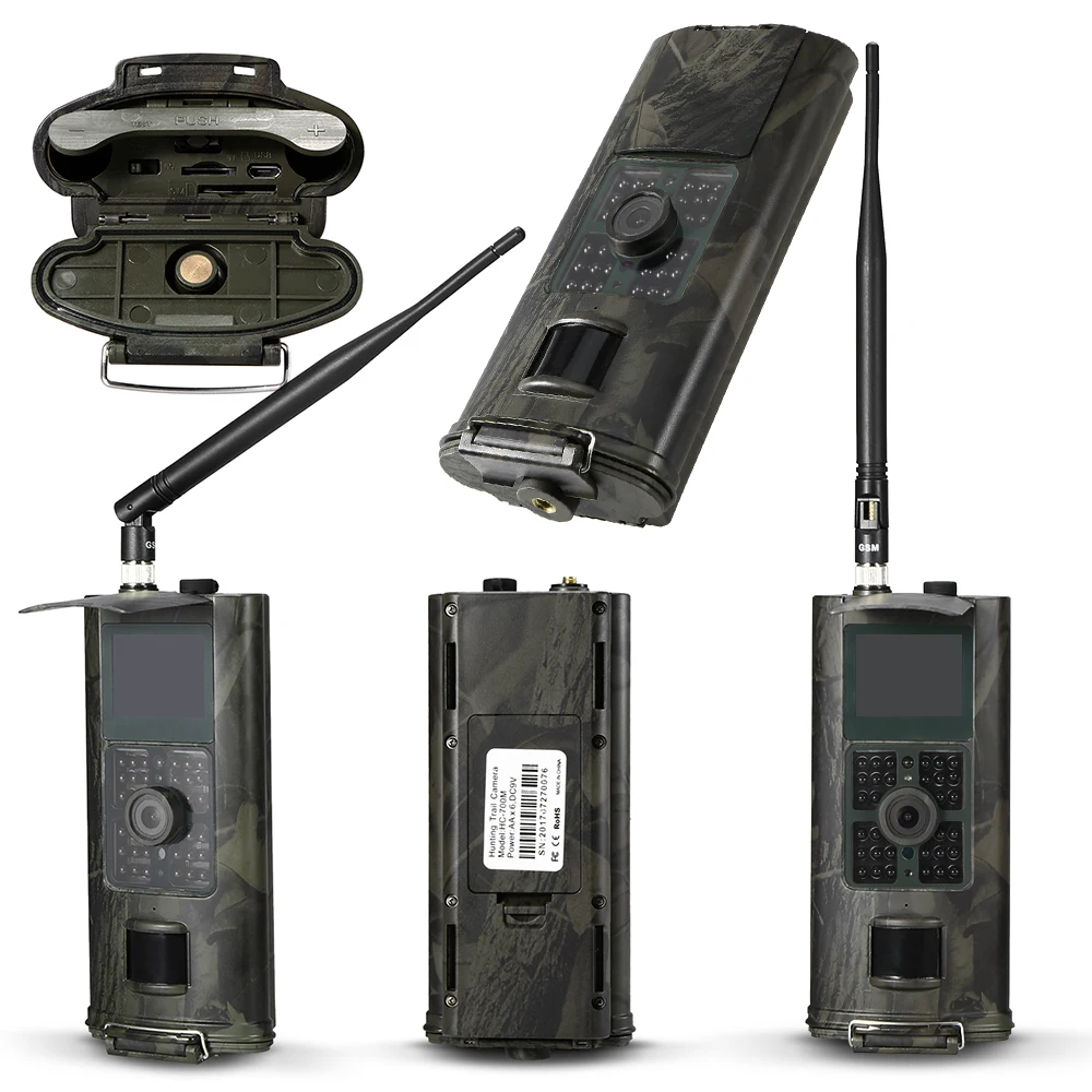 16MP 1080P 2/3g SMS GSM Trail Камера охоты Камера наружная дикая природа скаутская Камера с PIR Сенсор инфракрасный Ночное видение