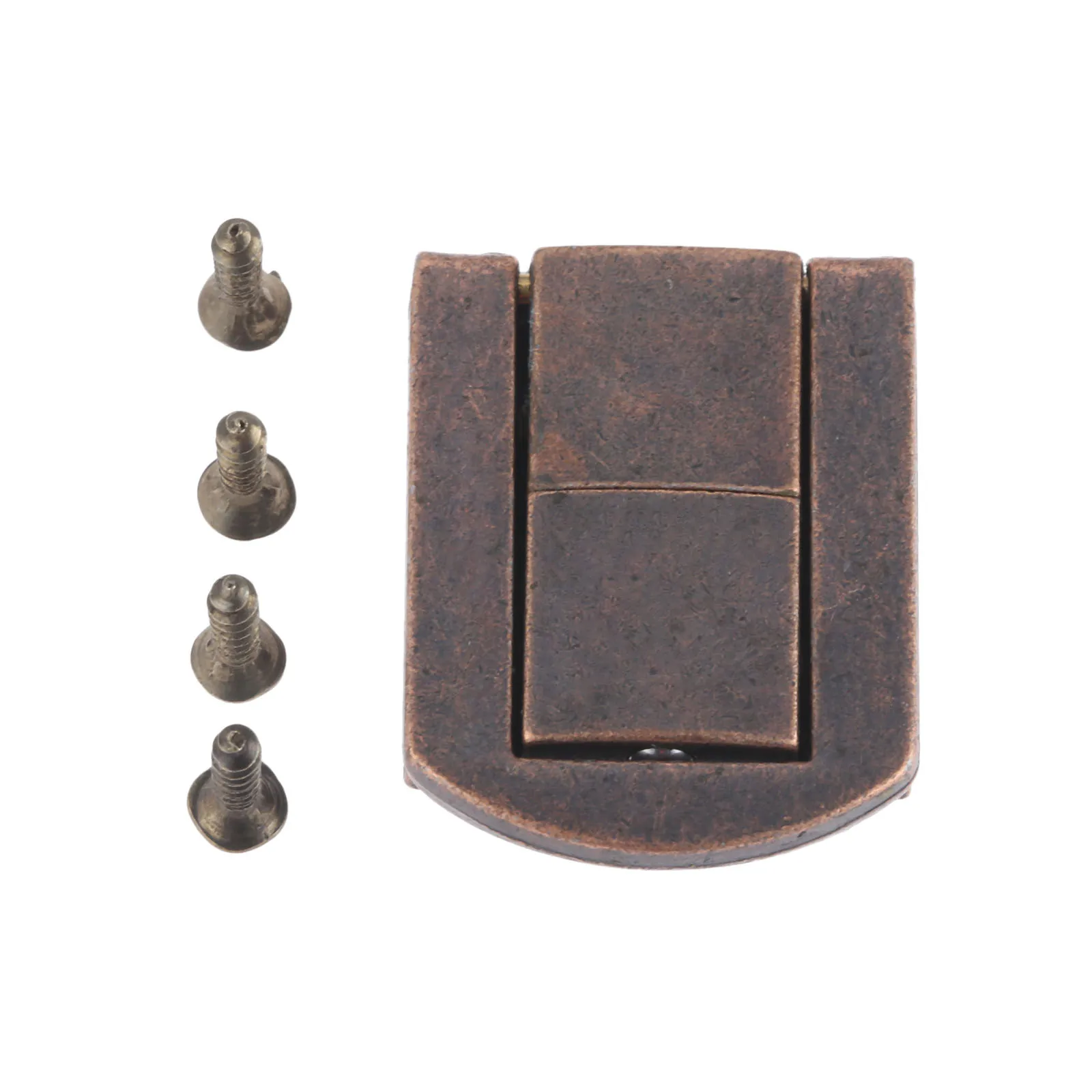 

DRELD 25x30mm Red Bronze Antique Box Buckle Clasp Buckle Zinc Alloy Square Vintage Wooden Wine Box Latch Clasp Locked Buckles