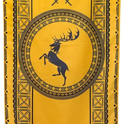 Игра престолов дом Баратеонов турнир баннер флаг | Дом и сад