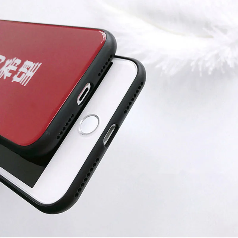 Надеюсь на всю деревню стеклянная оболочка X Apple6iPhone7plus/6s/8 мобильного