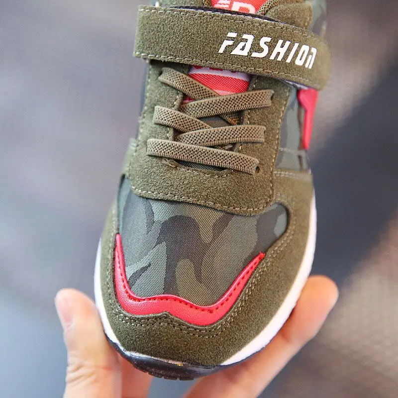 Новые Детские Обувь для мальчиков девочек искусственная кожа дышащий Спортивная