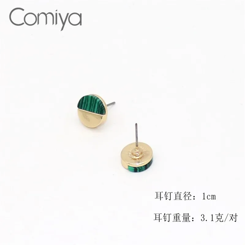 Comiya Brand Simple Stud Earrings For Women Zinc Alloy Boucle D'Oreille Statement Jewelry Earring Aretes De Mujer Wholesale | Украшения