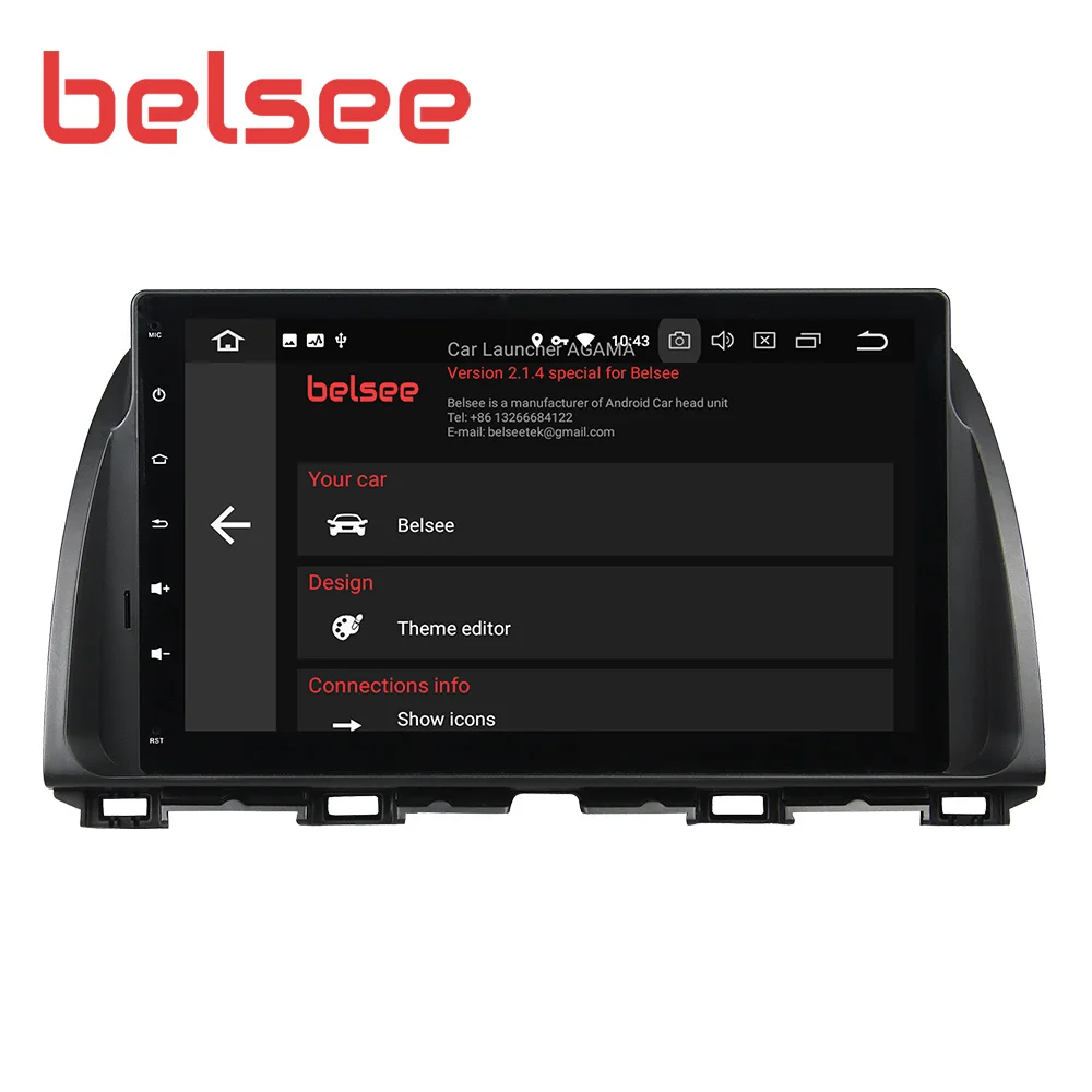 Belsee для Mazda CX-5 CX5 2012- Android 9,0 автомобильный стерео радио 8 ядерный 4 ГБ gps головное устройство Авторадио мультимедийный плеер
