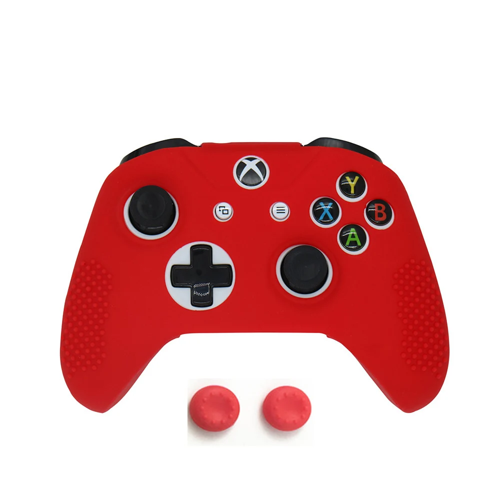 Прочный нескользящий Силиконовый защитный чехол для XBox One S X box one тонкий