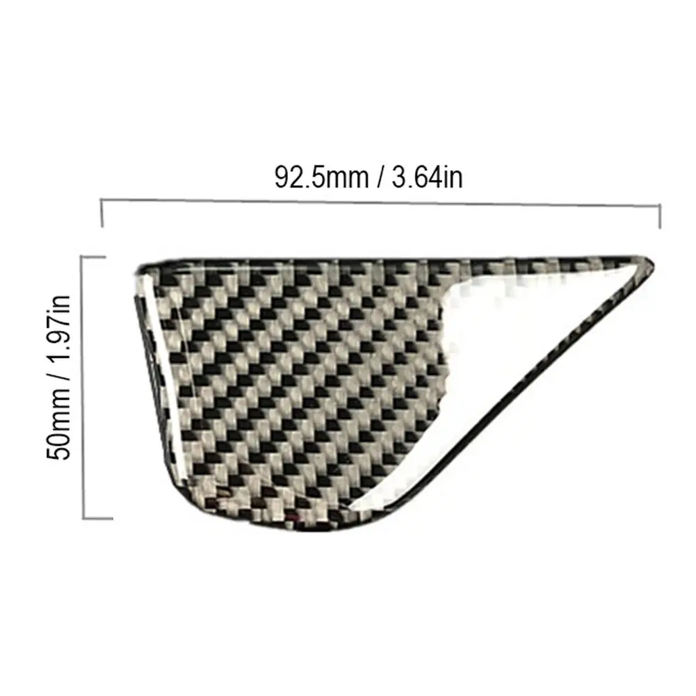Carbon Fiber Car Interior Door Handle Bowl Cover Trim Stickers For Mercedes C Class W205 C180 C200 GLC Auto Accessories | Автомобили и