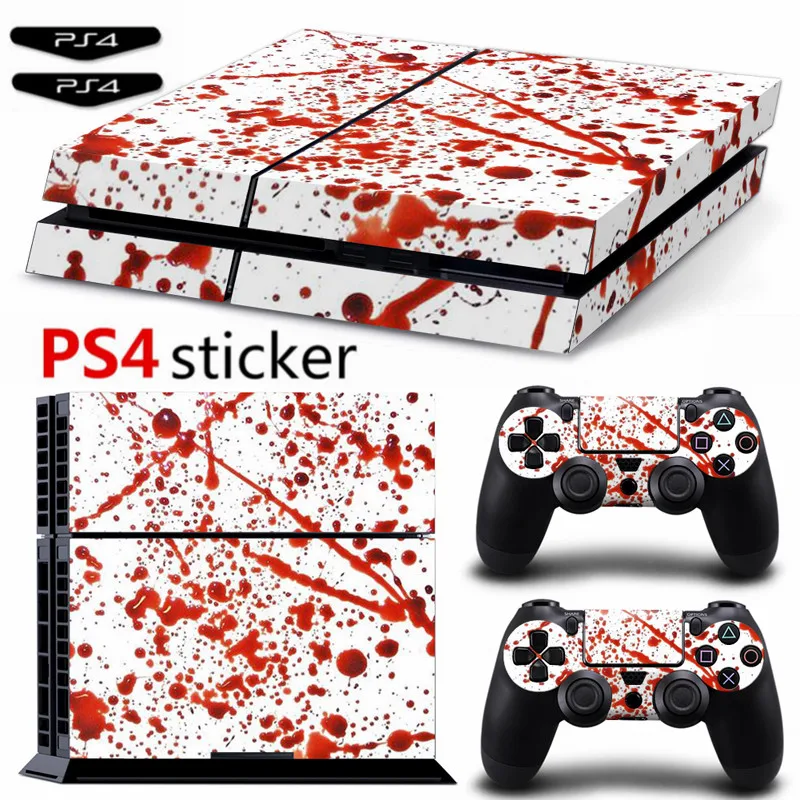 Наклейка крови для Ps4 виниловая обложка наклейка PS4 чехол консоли и 2