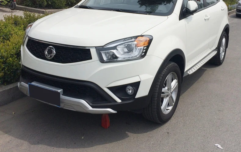 Для Ssangyong Korando 2015.2016.2017 автомобильные беговые доски авто боковые ступенчатые