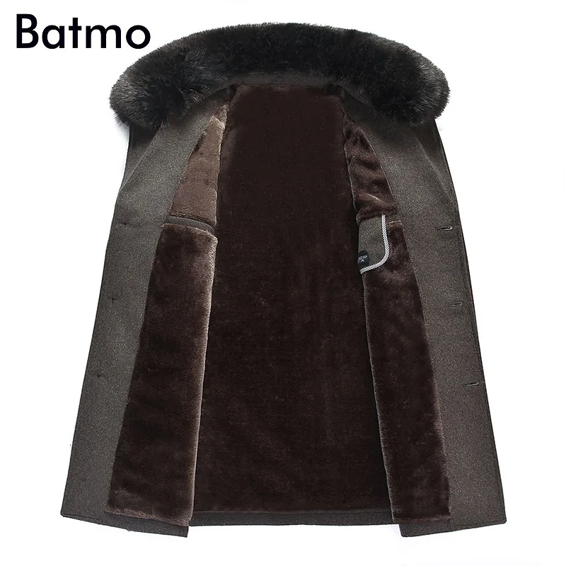 Batmo Новинка 2017 поступление зимних стильных ботинок высокого качества густой