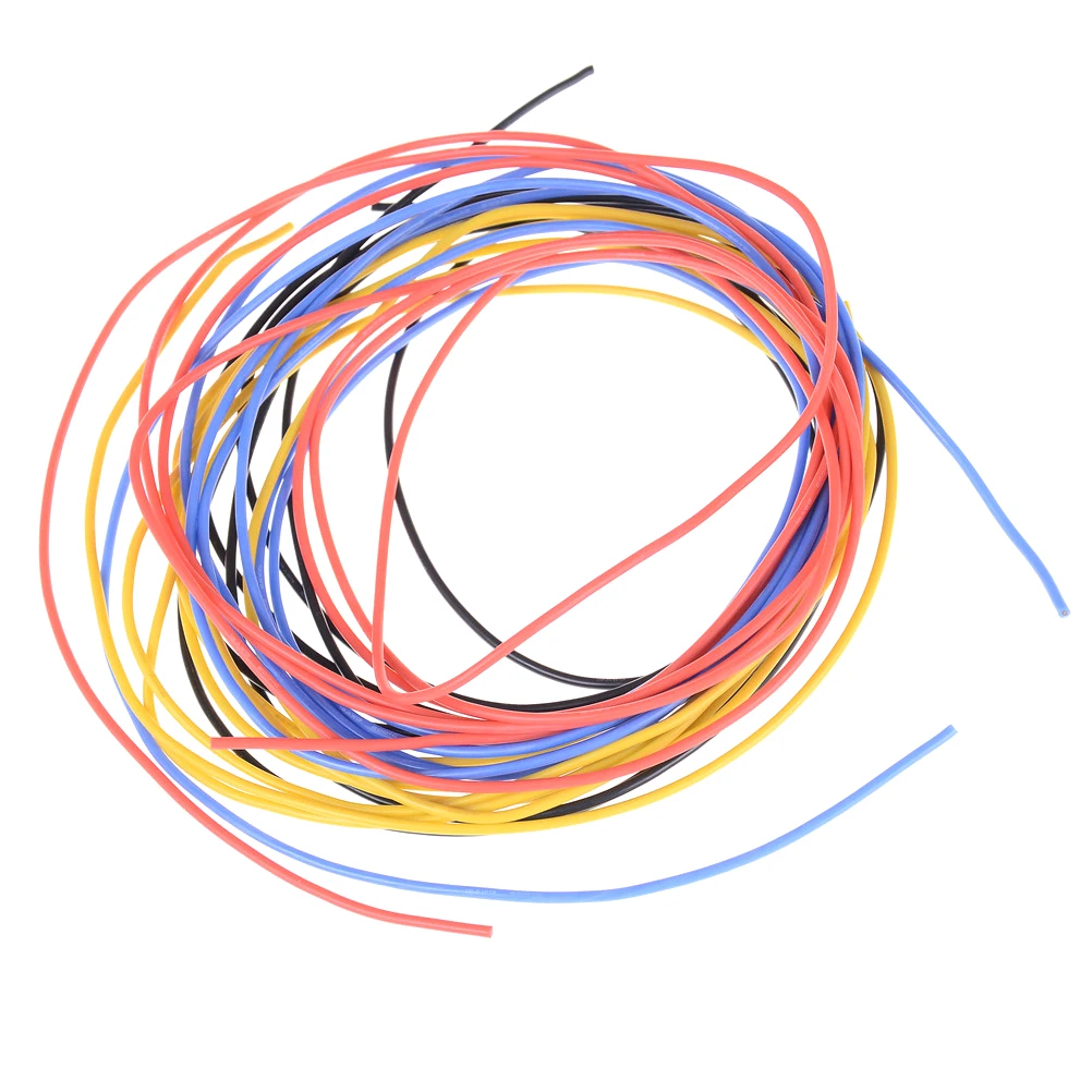 1 шт. 3 метра 18AWG мягкий силиконовый кабель гибкий тестовый провод