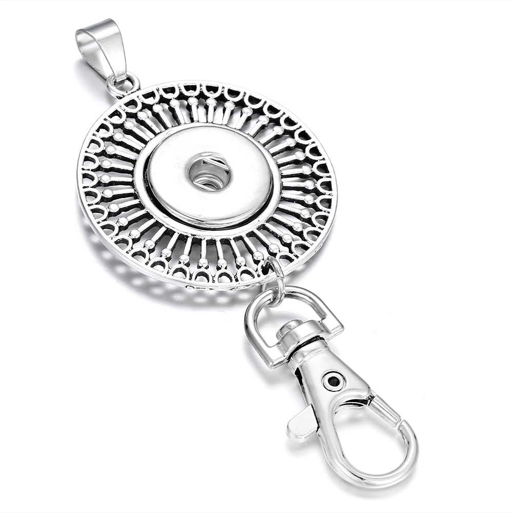 Новый оснастки ювелирные изделия Винтаж Металл 18 мм брелок для ключей мужчин