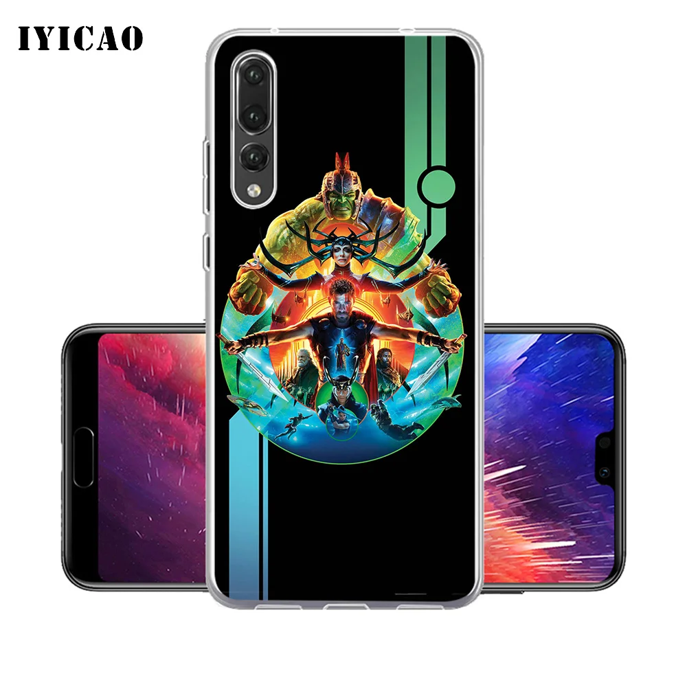 IYICAO Ant-Man и Wasp Мягкий силиконовый чехол для телефона Huawei P30 P20 Pro P10 P9 P8 Lite P Smart TPU |