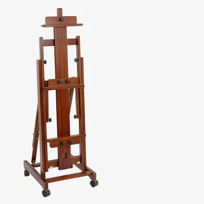 B Мольберт художника Caballete Pintura двойного назначения масляная акварельная картина рамка из цельного дерева мольберт живопись стенд живопись аксессуары - Цвет: B