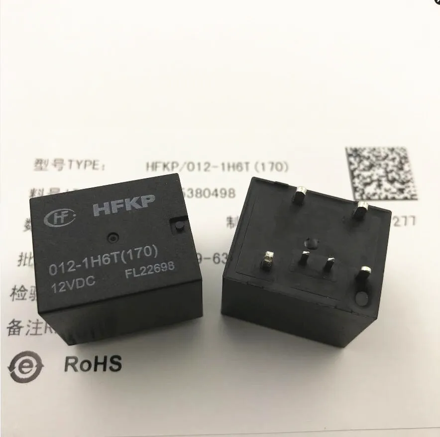 Новое автомобильное реле 12 В HFKP 012-1H6T HFKP-012-1H6T HFKP0121H6T 0121H6T 12VDC DC12V 12В 6PIN