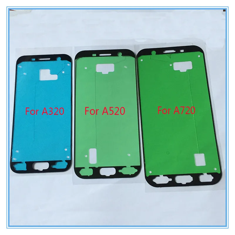 100 шт./лот оригинальная сменная рамка-наклейка для Samsung Galaxy A320 / A520 A720 2017 ЖК-дисплей