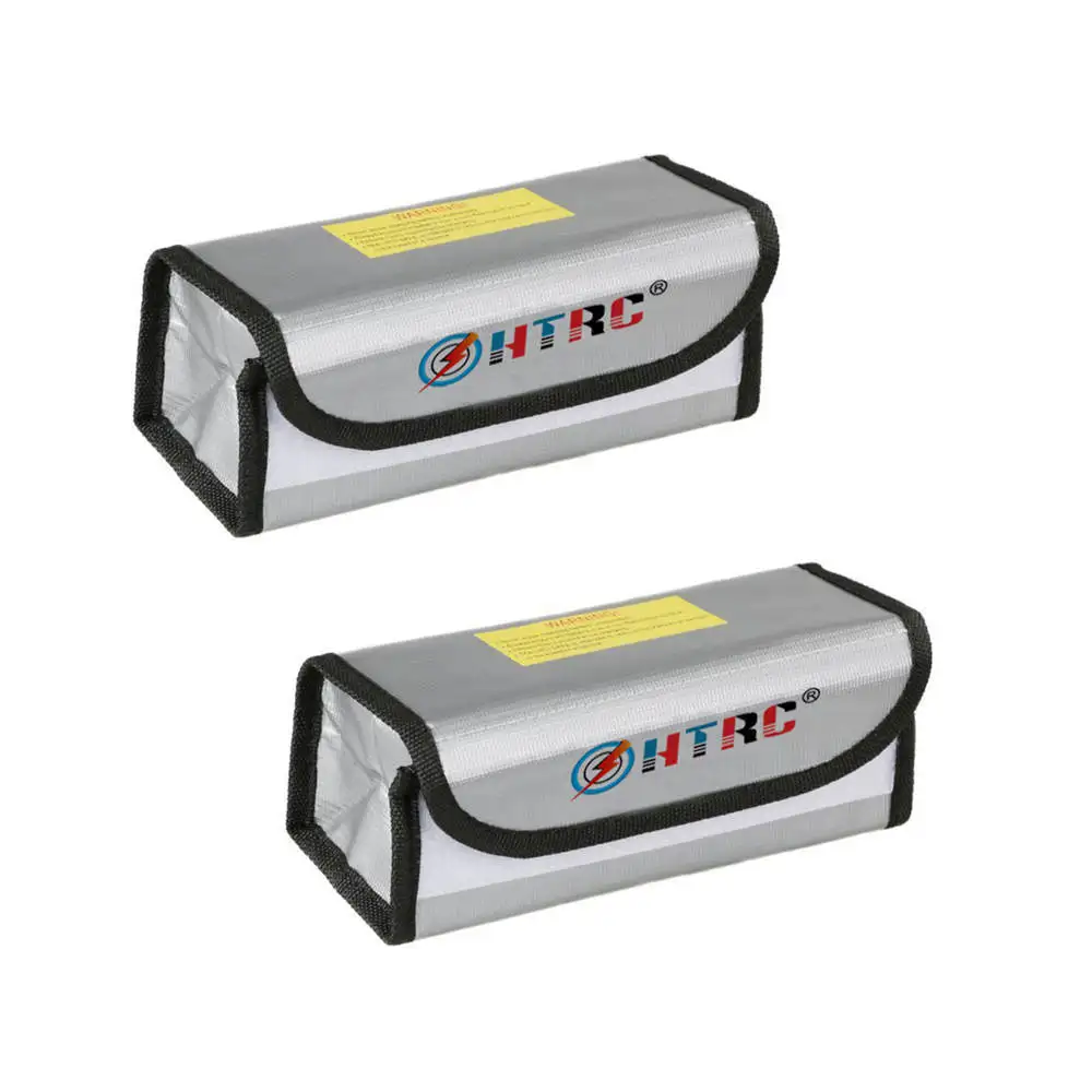 Защитный чехол HTRC Lipo 2 шт. взрывозащищенный защитный для зарядки огнестойкий
