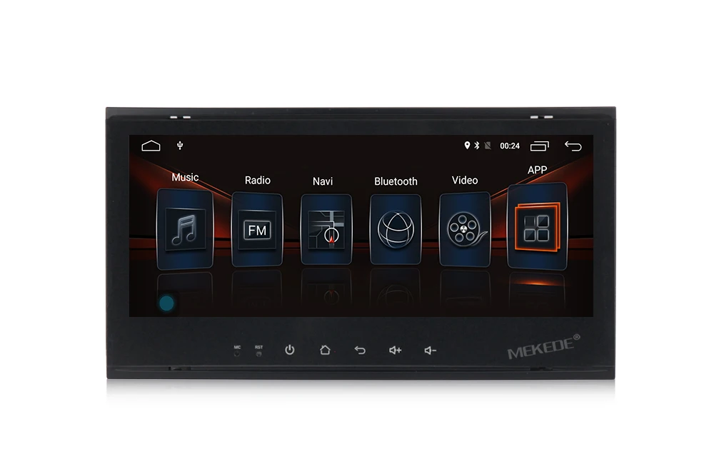 MEKEDE 8," android 7,1 поддержка 4G wifi BT Автомобильный gps dvd-плеер для Volkswagen Touare g Transporter T5 Multivan 2002-2010