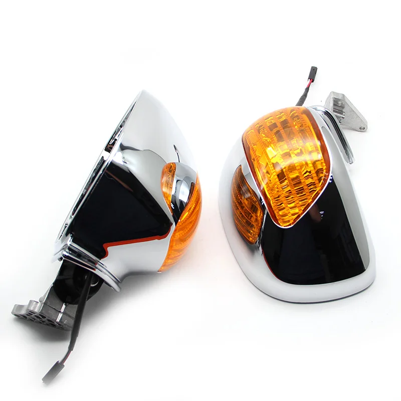 Hot sell Motorcycle Left &amp Right Rear View Mirrors Turn Signals For Honda Goldwing GL1800 F6B 13-17 2014 2015 2016 2017 |