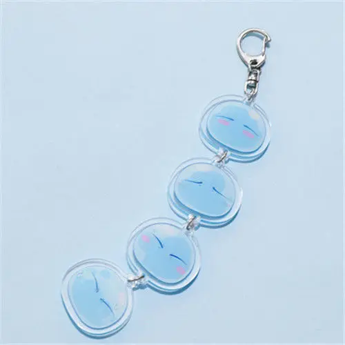 ANIME That Time I Got Reincarnated as a Slime Rimuru Cosplay Acrylic Keychain Charms String Gifts | Тематическая одежда и