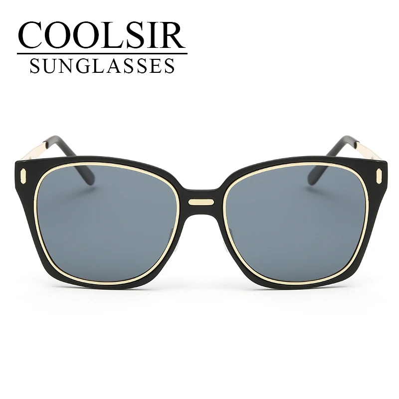 Coolsir 2017 унисекс Ретро Поляризованные Солнцезащитные очки Брендовая Дизайнерская
